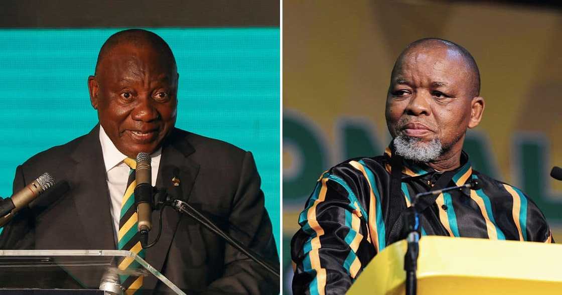 Cyril Ramaphosa_Gwede Mantashe Cyril Ramaphosa_Gwede Mantashe