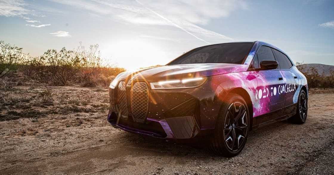 Doja Cat and BMW Have Collaborated on a Very Special IX SUV for the 2022 Coachella Music Festival