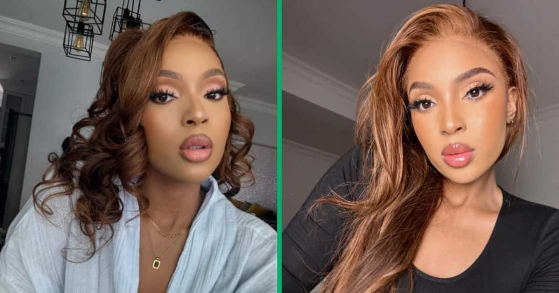 Fans compliment Linda Mtoba's gorgeous legs Fans compliment Linda Mtoba's gorgeous legs