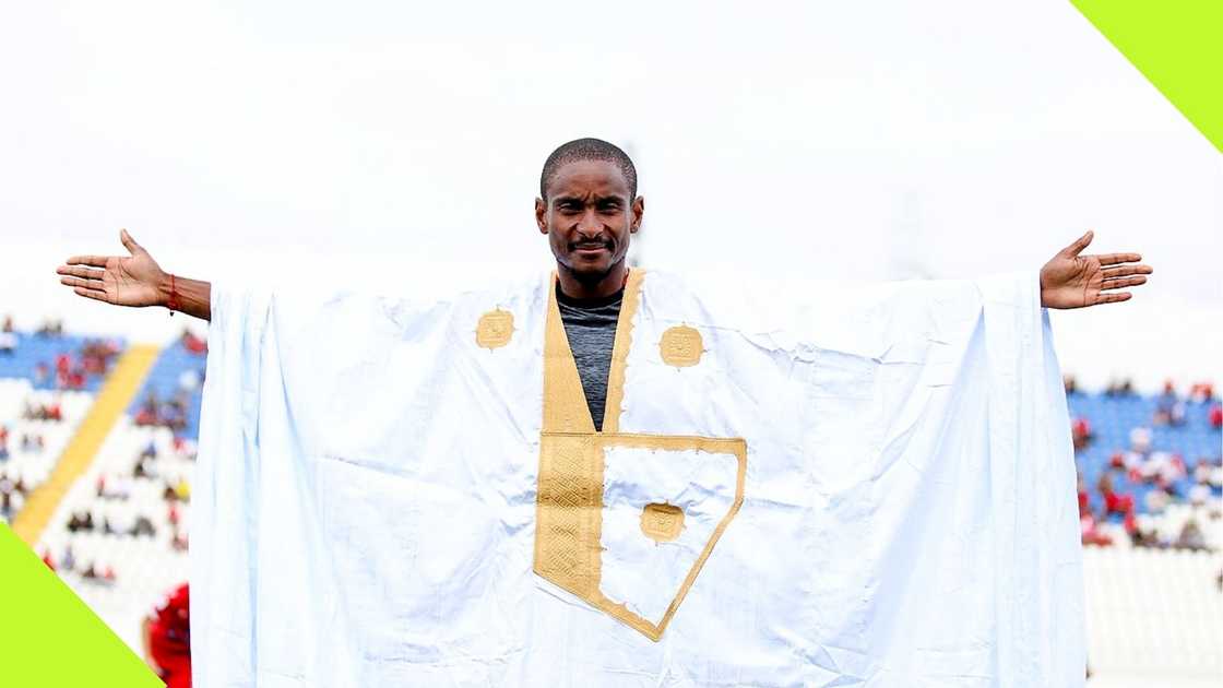 Rulani Mokwena spotted wearing a Moroccan traditional outfit before Wydad AC's clash with JSM in the Excellence Cup on Tuesday, September 3, 2024. Photo: @WACofficiel. Rulani Mokwena spotted wearing a Moroccan traditional outfit before Wydad AC's clash with JSM in the Excellence Cup on Tuesday, September 3, 2024. Photo: @WACofficiel.
