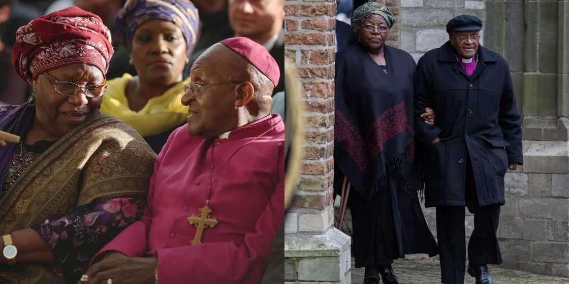 Archbishop Emeritus Desmond Tutu & Wife Leah Among 1st to Get COVID Jabs