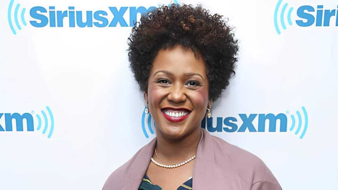 Bob Marley’s daughter, Karen Marley at SiriusXM Studios in New York City. Bob Marley’s daughter, Karen Marley at SiriusXM Studios in New York City.