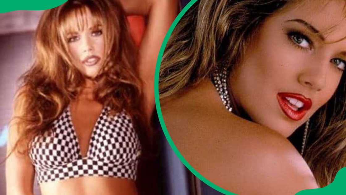 Racquel Darrian posing for photos