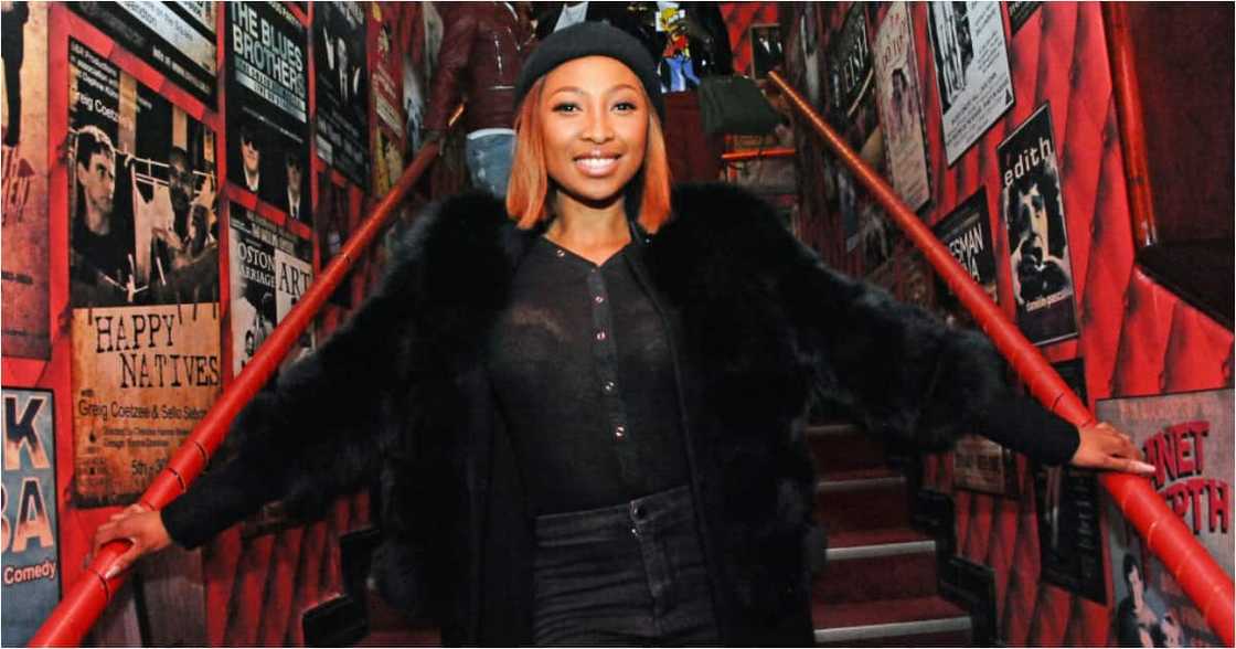 Netizens complimented Enhle Mbali's beauty