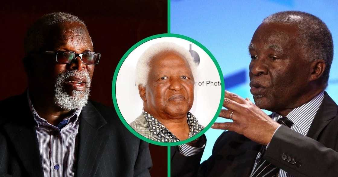 John Kani and Thabo Mbeki attended Peter Magubane’s funeral John Kani and Thabo Mbeki attended Peter Magubane’s funeral