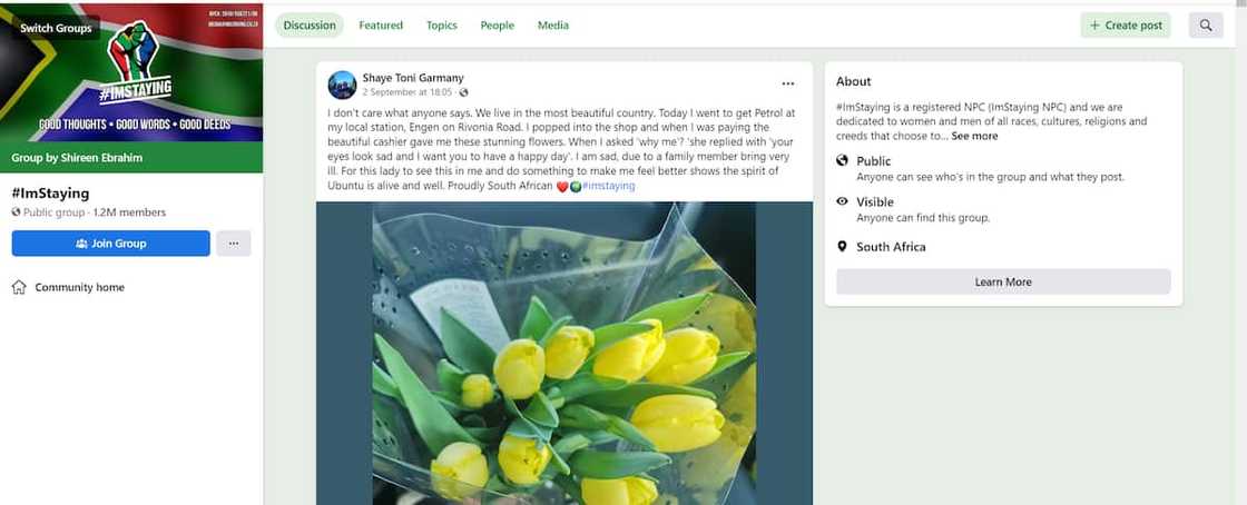 A screenshot of the Facebook post A screenshot of the Facebook post