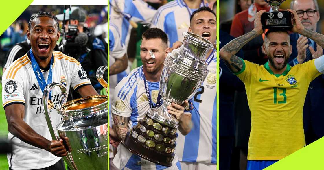 7 most decorated footballers as Lionel Messi wins Copa America again.