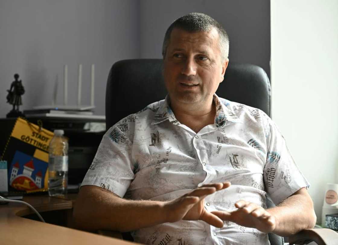 Okhtyrka's mayor Pavlo Kuzmenko says he managed to keep his citizens free and relatively safe by maintaining cool heads