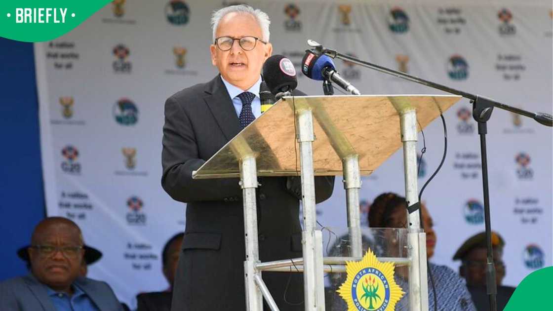 Acting Police Minister, Professor Firoz Cachalia Acting Police Minister, Professor Firoz Cachalia