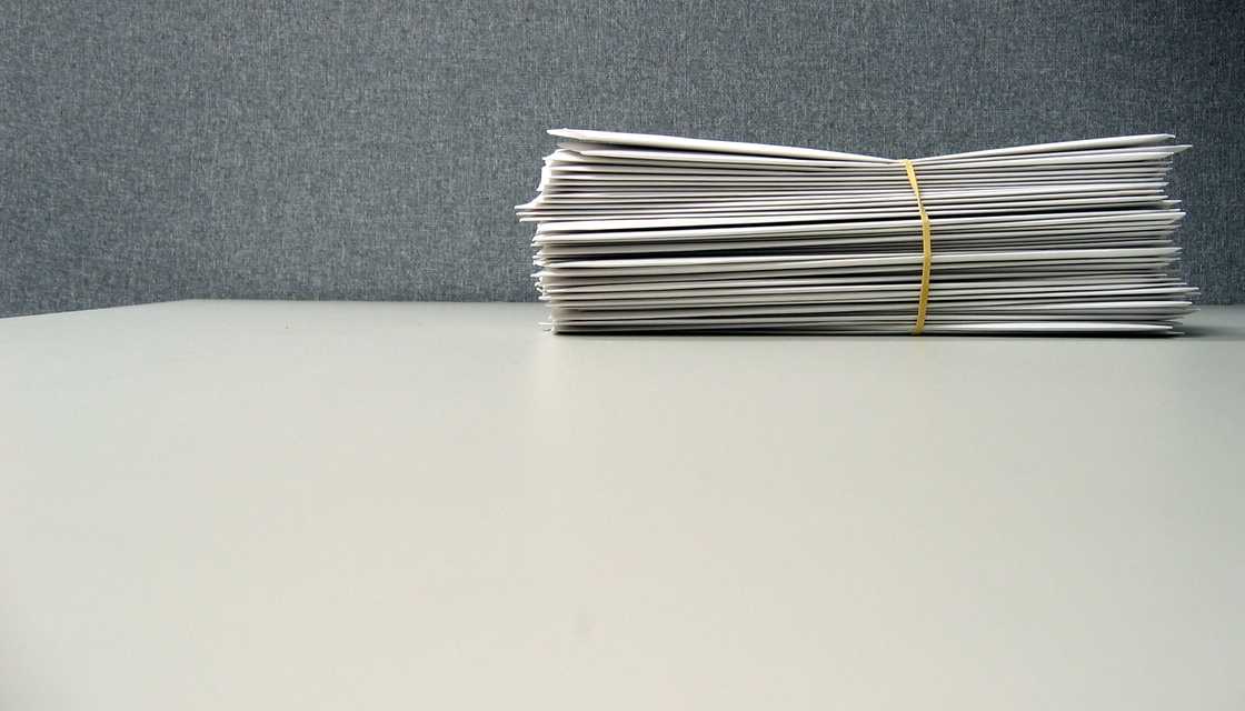 A pile of letters A pile of letters