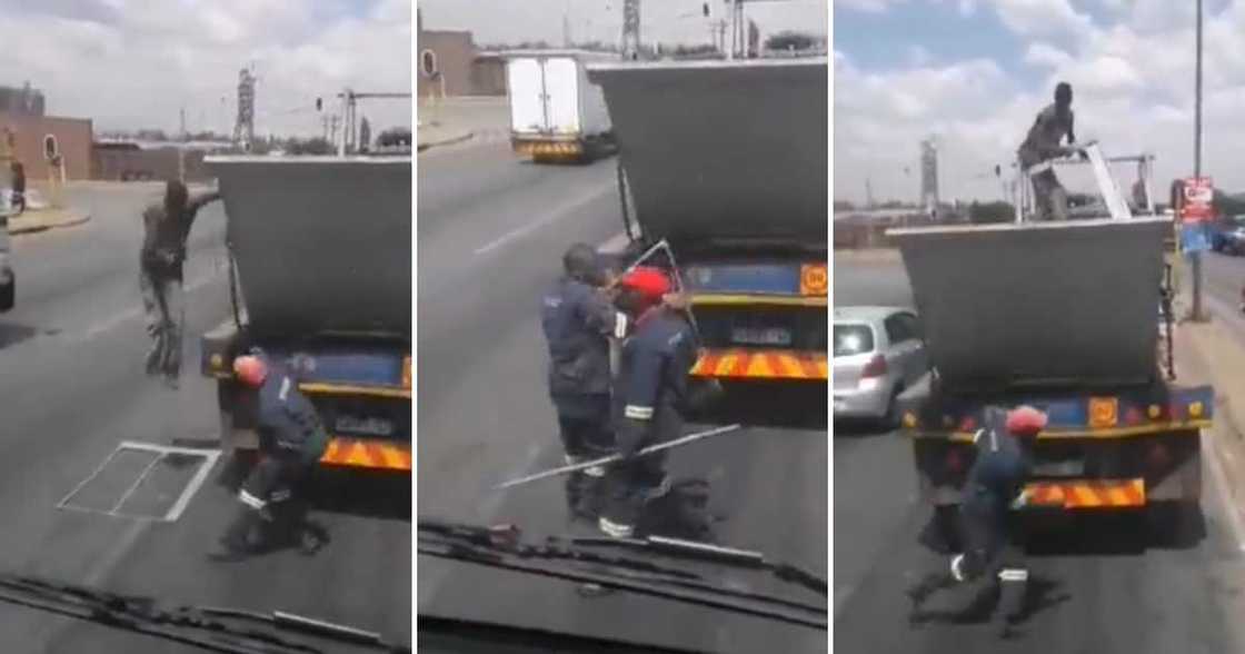Looting, video, truck, Mzanis Looting, video, truck, Mzanis