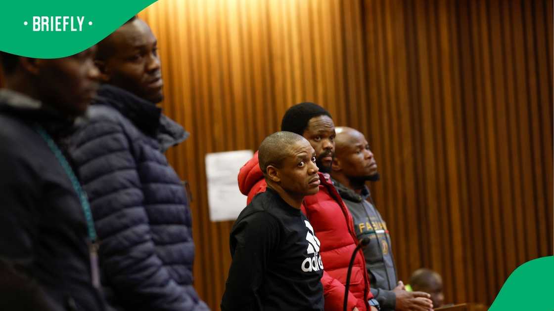 The accused in the Senzo Meyiwa murder trial The accused in the Senzo Meyiwa murder trial