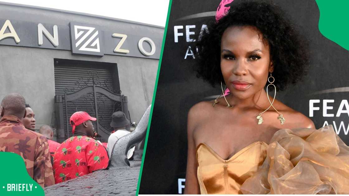 Netizens revisit Mona Monyane's claims about a nightclub owned by Zanzou former business partner