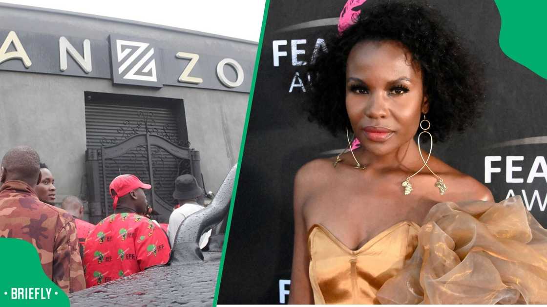 Netizens revisit Mona Monyane's claims about a nightclub owned by Zanzou former business partner Netizens revisit Mona Monyane's claims about a nightclub owned by Zanzou former business partner