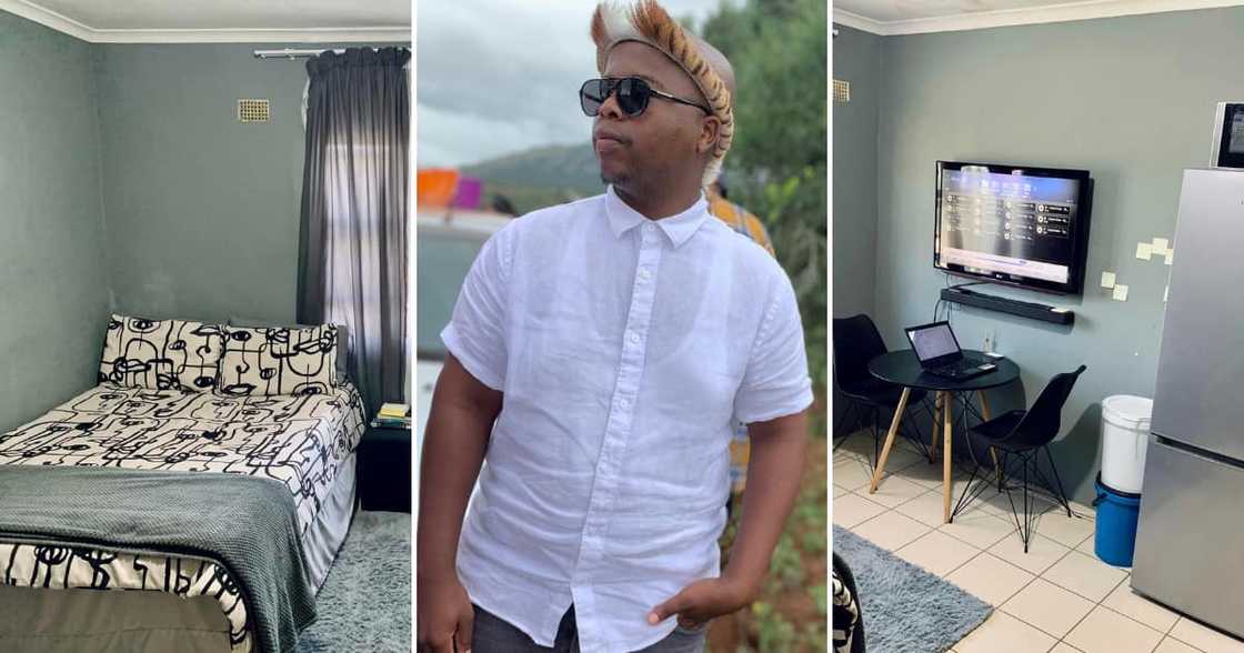 Facebook user Yandos Tyson Nhleko is proud of his small home Facebook user Yandos Tyson Nhleko is proud of his small home