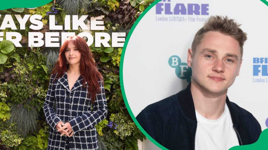 Olivia Cooke at the 2024 Wimbledon Tennis Championships (L). Ben Hardy at the Unicorns premiere in 2024 (R) Olivia Cooke at the 2024 Wimbledon Tennis Championships (L). Ben Hardy at the Unicorns premiere in 2024 (R)