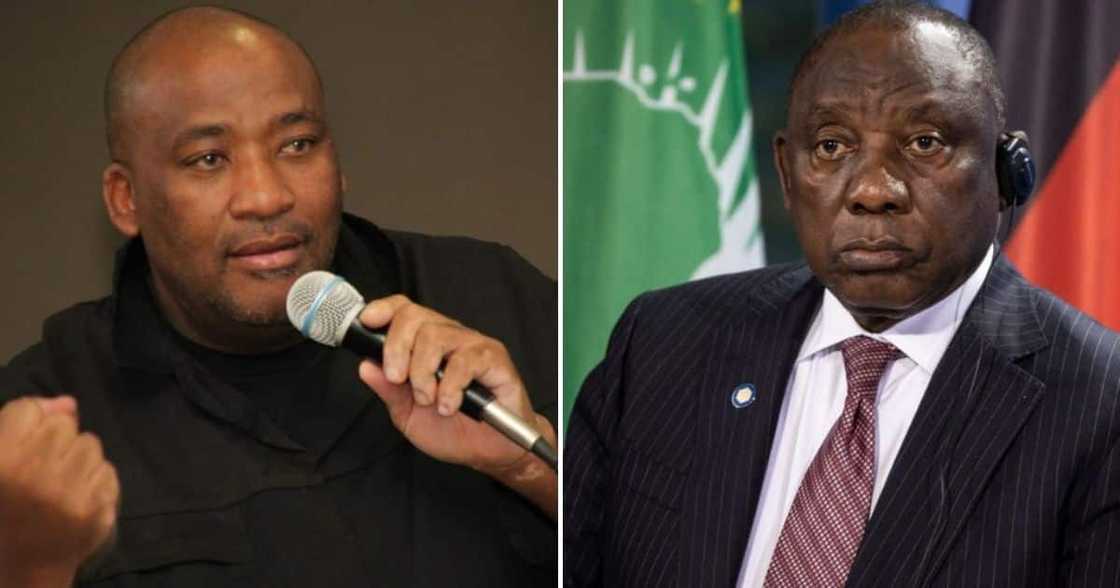 Gayton McKenzie calls President Cyril Ramaphosa out over loadshedding Gayton McKenzie calls President Cyril Ramaphosa out over loadshedding