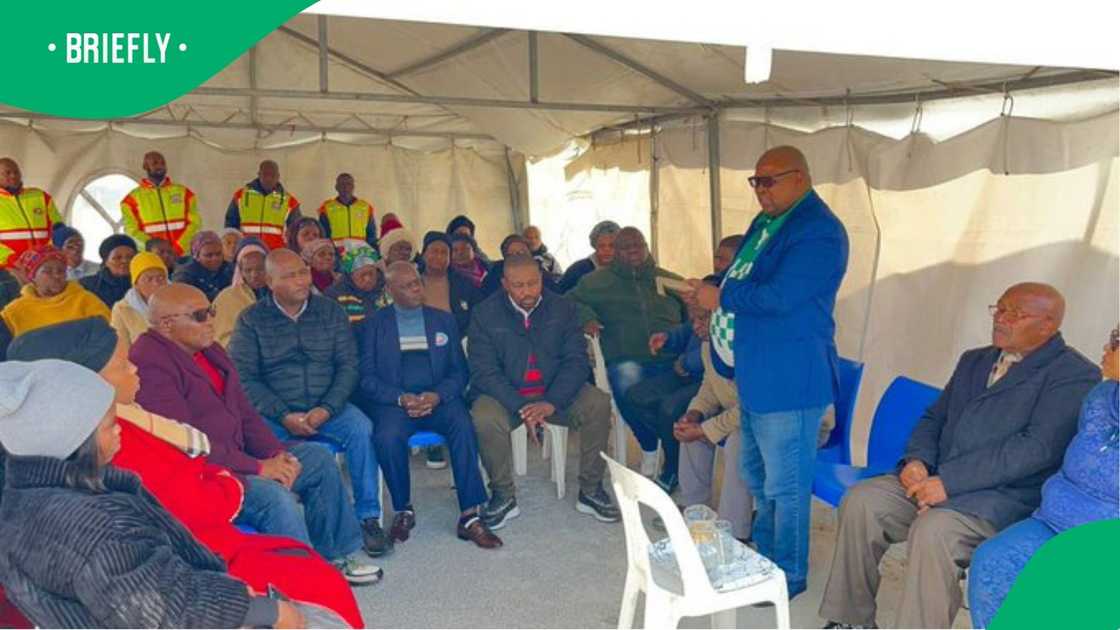 CODETA members visited the family CODETA members visited the family