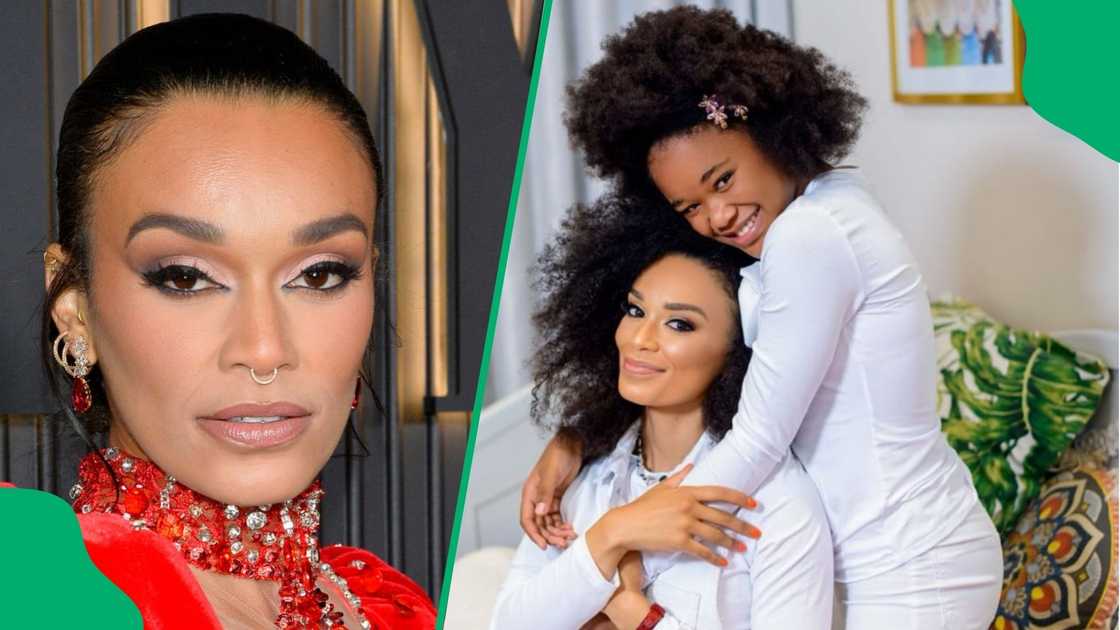 Pearl Thusi and Thando left fans reeling. Pearl Thusi and Thando left fans reeling.