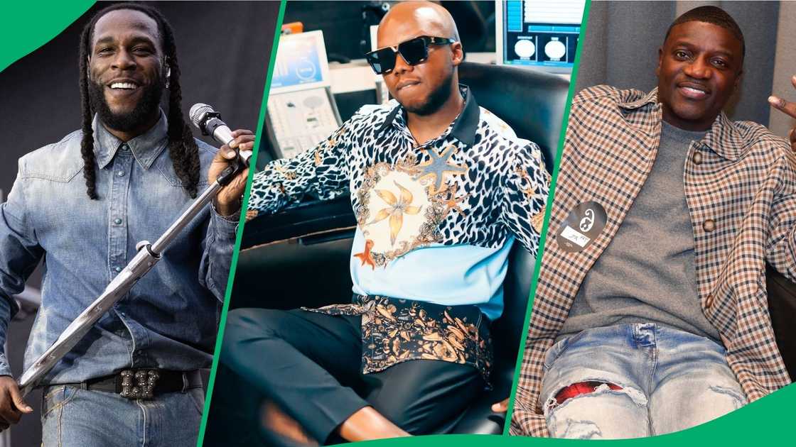 Tbo Touch hung out with Burna Boy and Akon