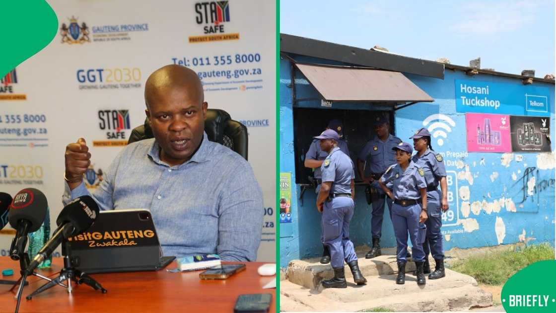 Lebogang Maile said more than 7000 foreign nationals registered their spaza shops Lebogang Maile said more than 7000 foreign nationals registered their spaza shops