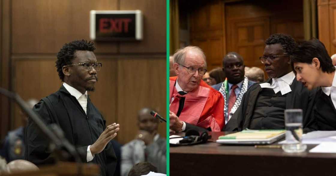 Tembeka Ngcukaitobi arrived from the ICJ hearing against Israel Tembeka Ngcukaitobi arrived from the ICJ hearing against Israel