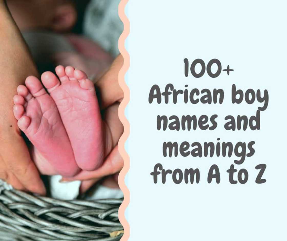 unique african boy names