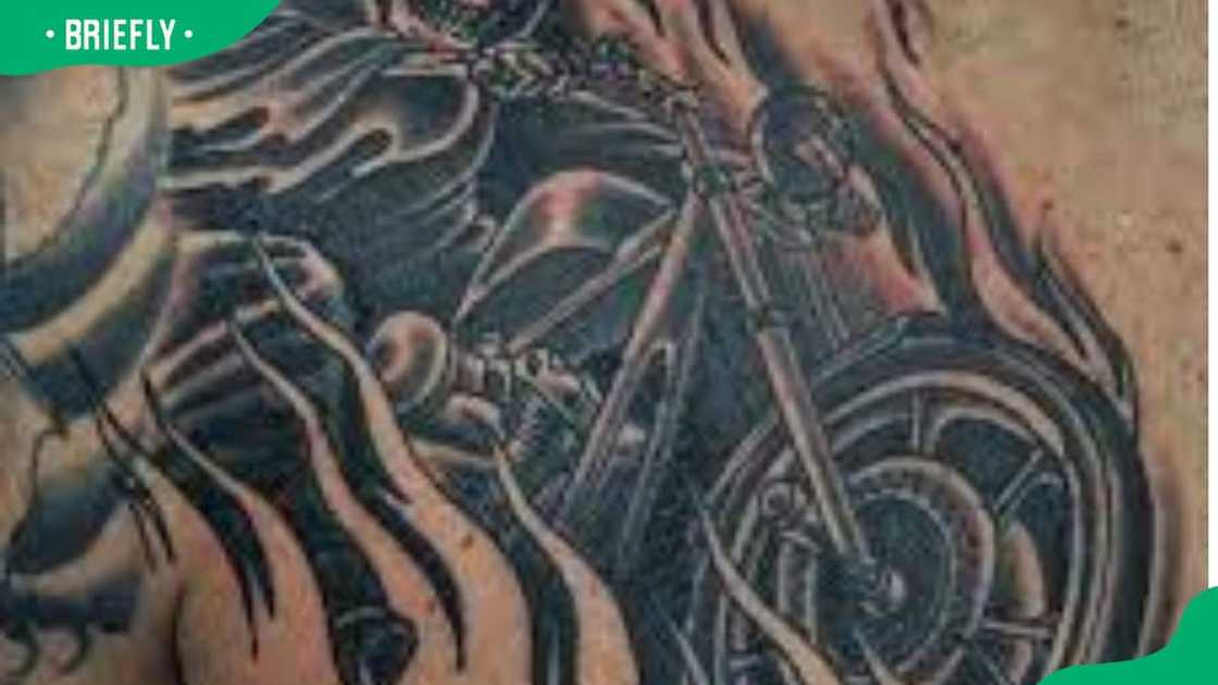 half chest tattoos for men half chest tattoos for men