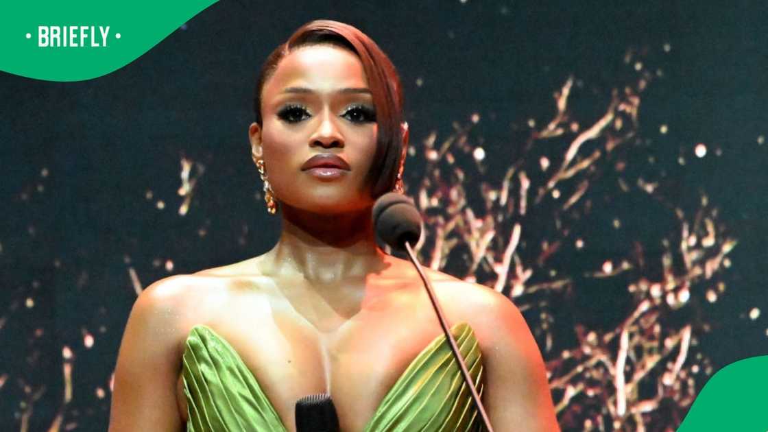 Nomalanga Shozi wore 6 outfits at Miss SA. Nomalanga Shozi wore 6 outfits at Miss SA.