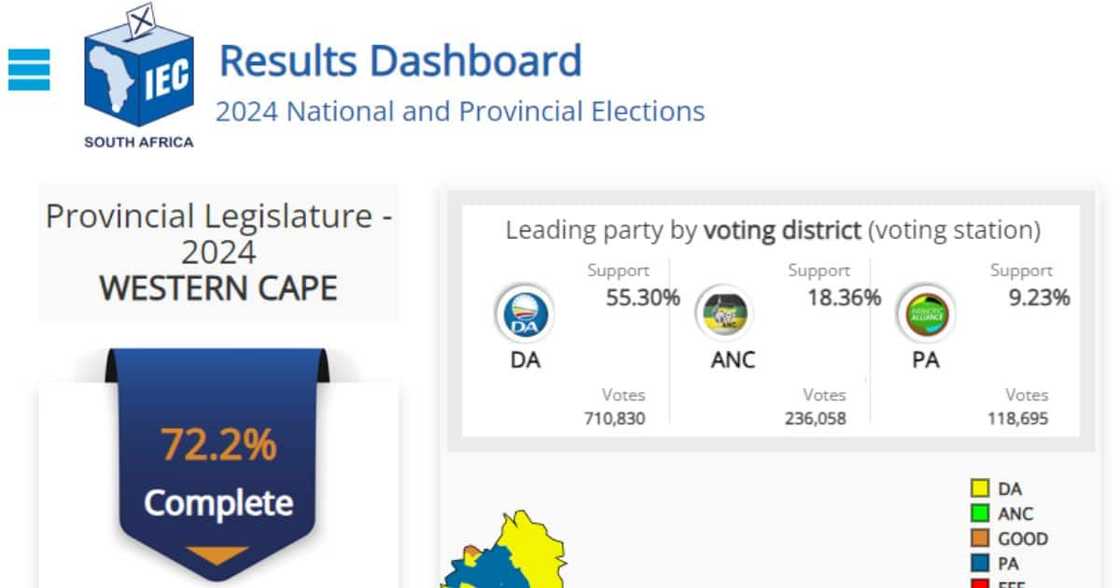 The DA in Western Cape believes it could improve from its 2019 performance. The DA in Western Cape believes it could improve from its 2019 performance.