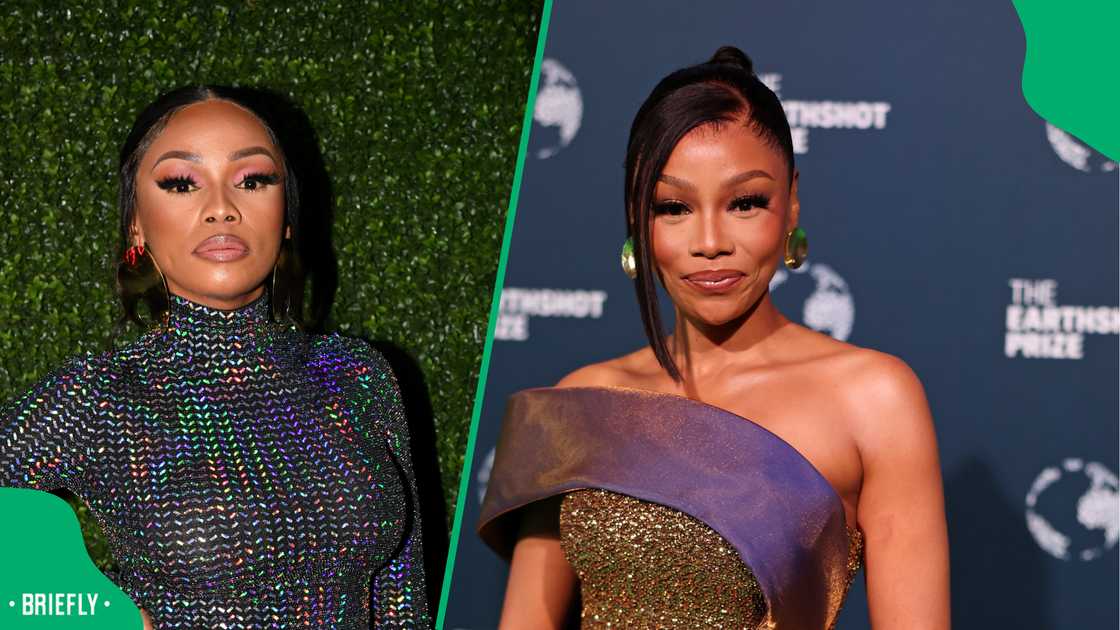 Netizens reacted to a picture of Bonang and her boyfriend Netizens reacted to a picture of Bonang and her boyfriend