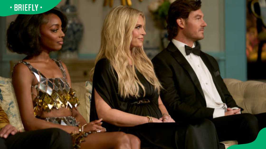Venita Aspen (L), Madison LeCroy (C), and Craig Conover (R) during a Southern Charm cast reunion Venita Aspen (L), Madison LeCroy (C), and Craig Conover (R) during a Southern Charm cast reunion