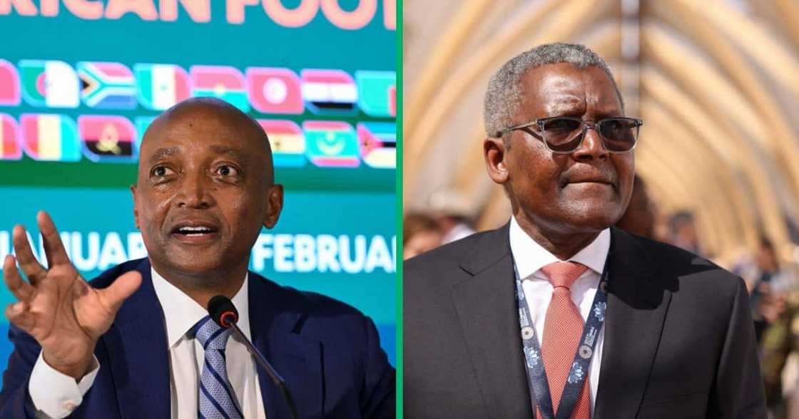Patrice Motsepe and Aliko Dangote were recognized as black billionaires Patrice Motsepe and Aliko Dangote were recognized as black billionaires