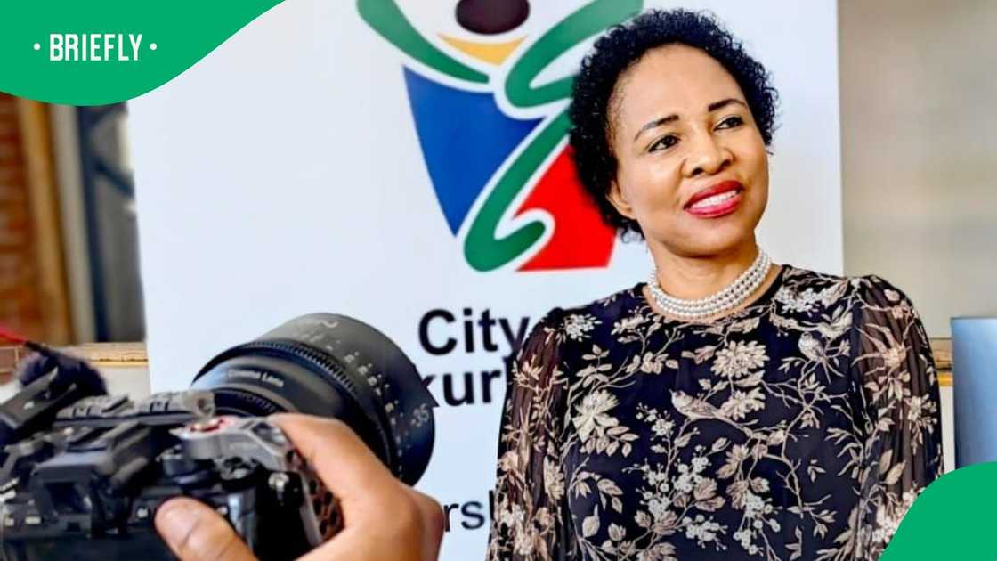 Former Ekurhuleni Municipality's City Manager Imogen Mashazi accused EMPD boss Jabulani Mapiyeye of sexual assault Former Ekurhuleni Municipality's City Manager Imogen Mashazi accused EMPD boss Jabulani Mapiyeye of sexual assault