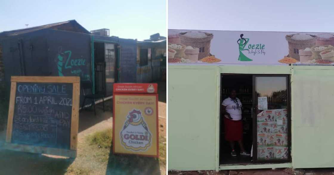 Zuziwe Maphalala gives Zoezie's Weigh and Pay a facelift Zuziwe Maphalala gives Zoezie's Weigh and Pay a facelift