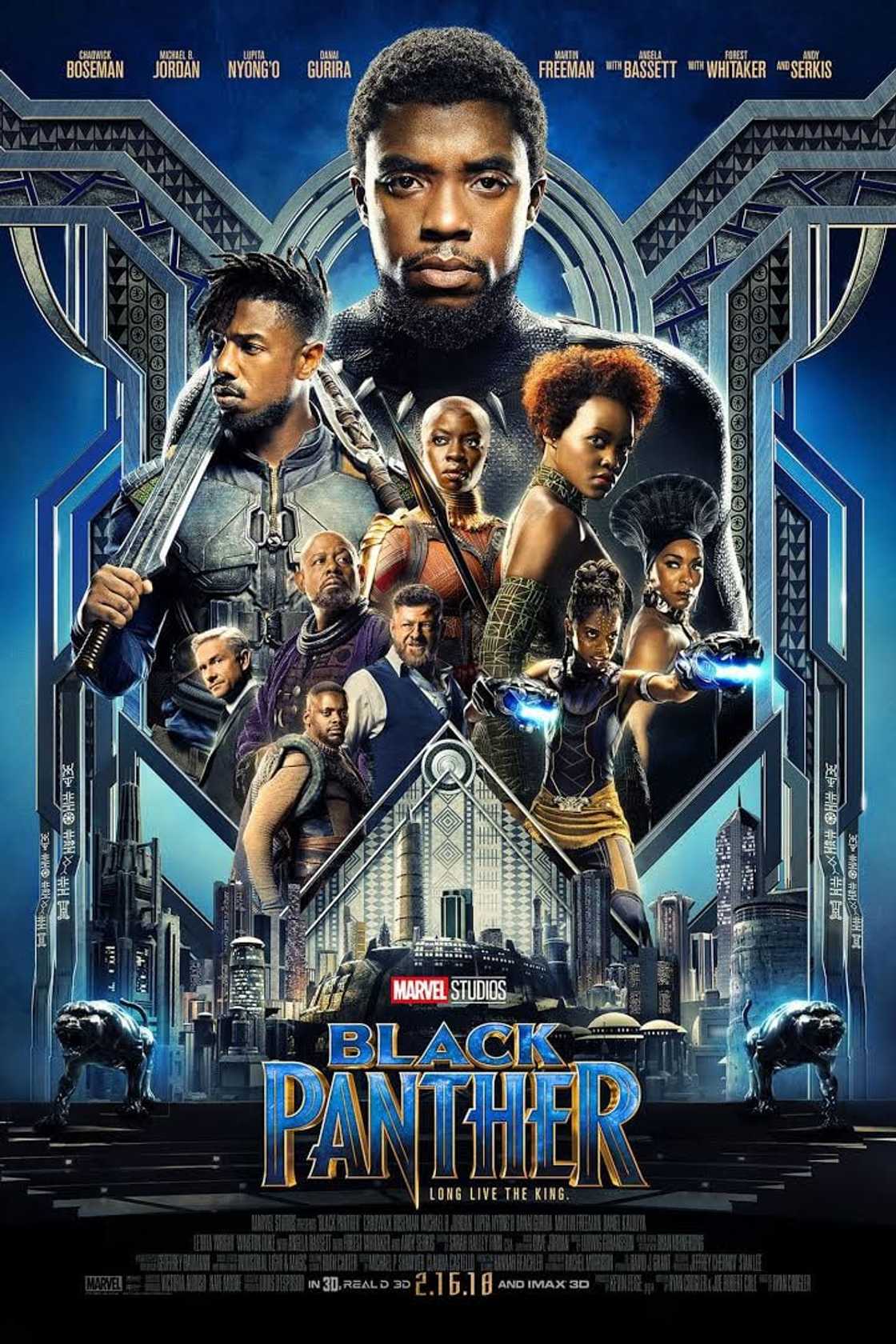 What happened to South African actors in Black Panther after the major milestone?