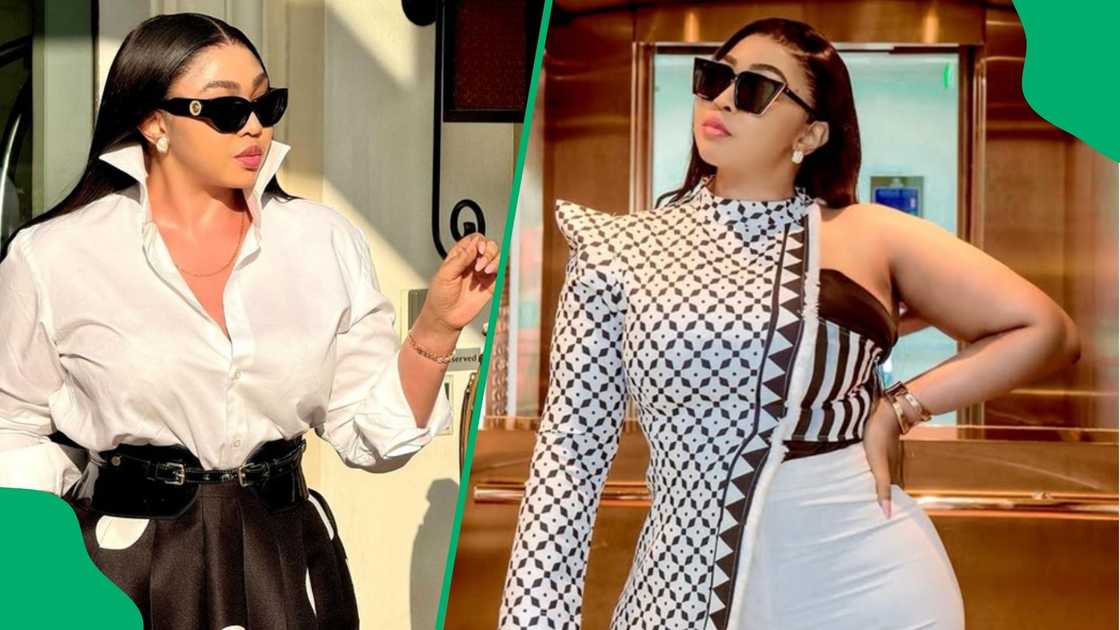 Ayanda Ncwane showed off her stunning figure. Ayanda Ncwane showed off her stunning figure.