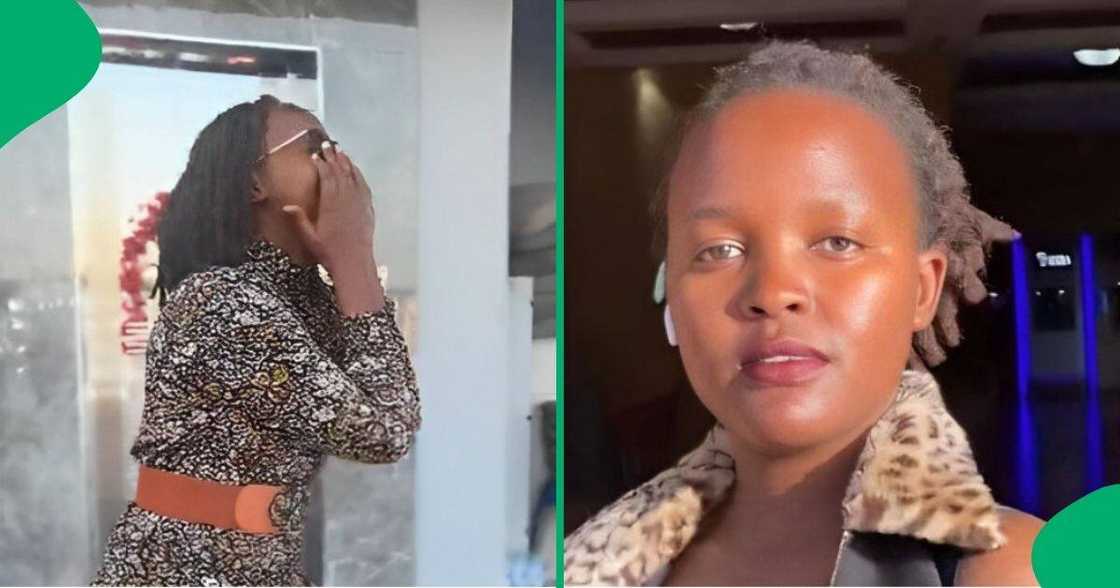 Woman surprises herself with a marriage proposal. Woman surprises herself with a marriage proposal.