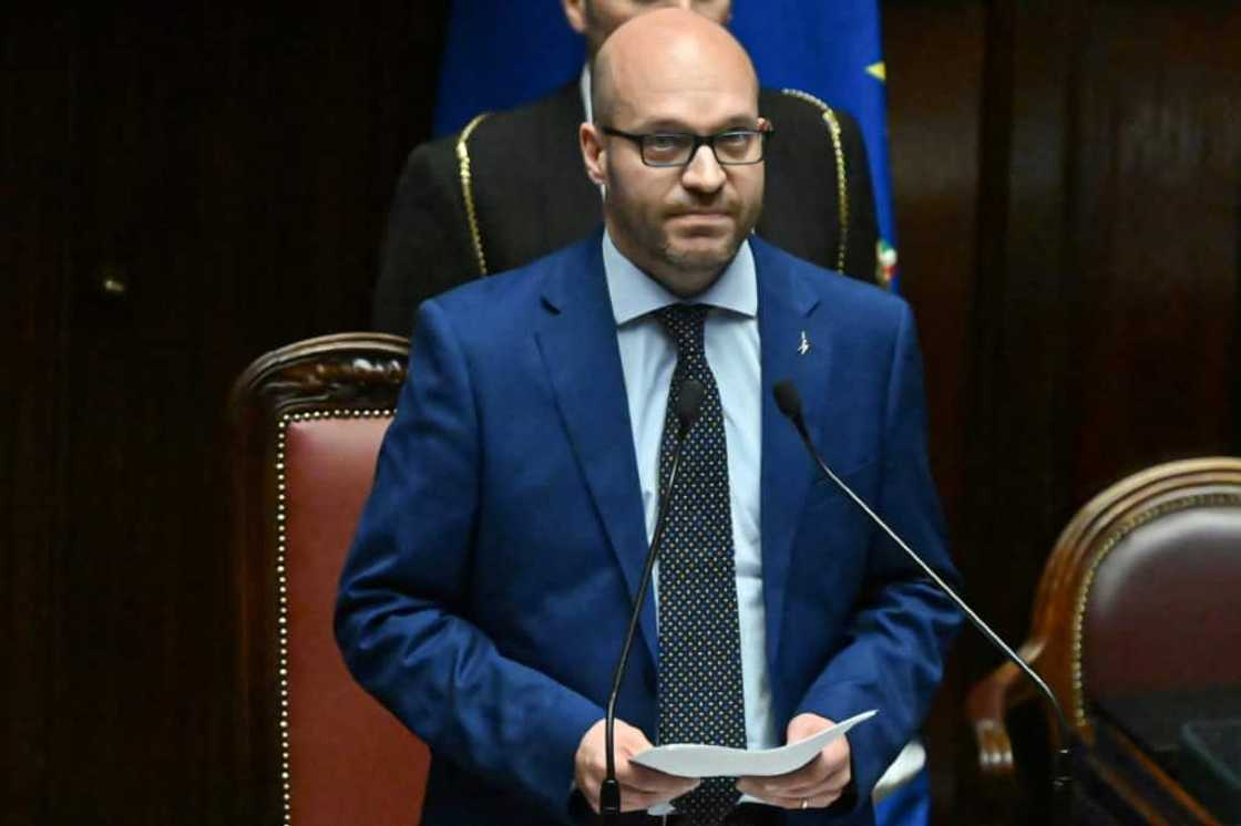 Lorenzo Fontana, is a committed eurosceptic and ultra-Catholic Lorenzo Fontana, is a committed eurosceptic and ultra-Catholic