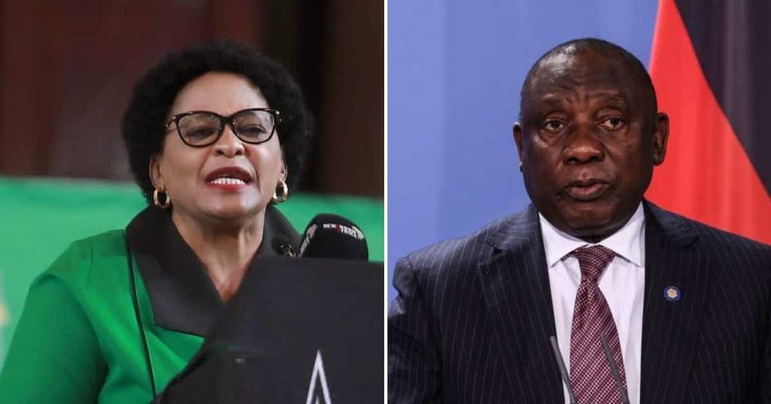 Nomvula Mokonyane defends Cyril Ramaphosa Nomvula Mokonyane defends Cyril Ramaphosa