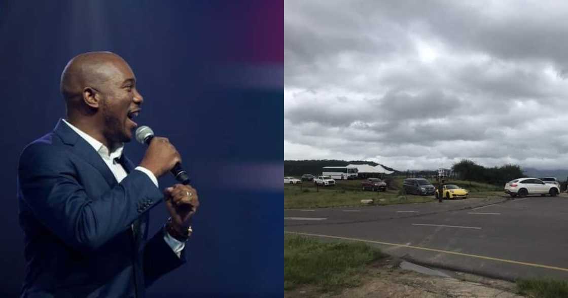 Mmusi Maimane Throws Shade After Luxury Car Convoys Arrives at Nkandla