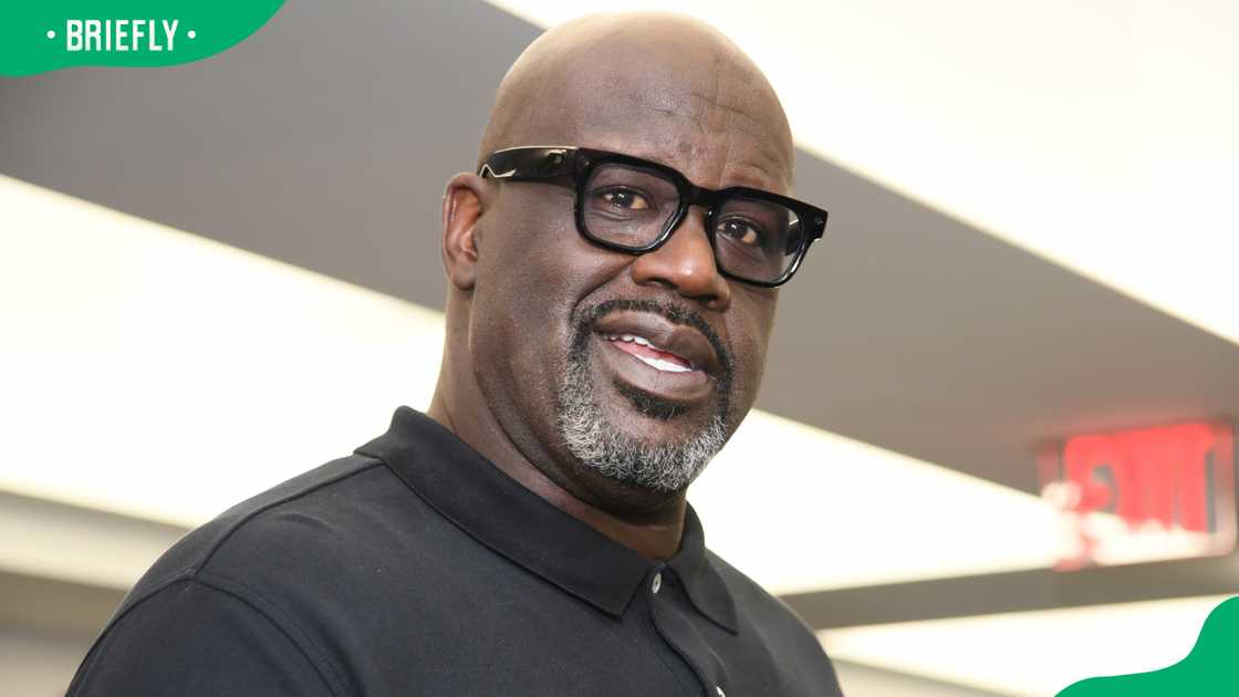 Shaquille O'Neal in New York City Shaquille O'Neal in New York City
