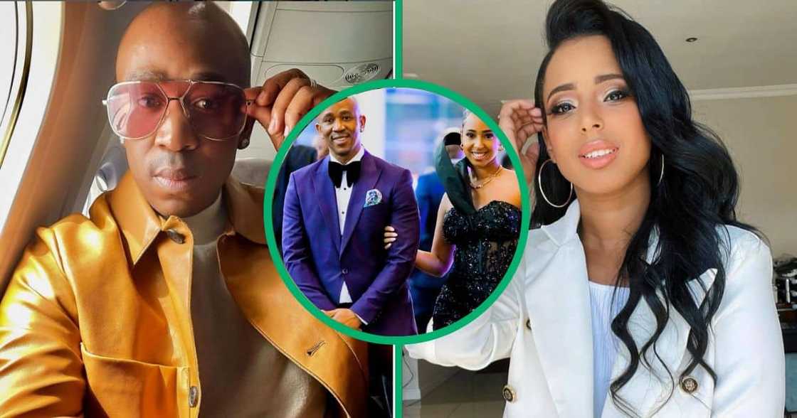 Theo Kgosinkwe and Vourne are couple goals in latest Instagram post. Theo Kgosinkwe and Vourne are couple goals in latest Instagram post.