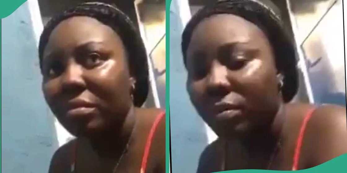 Lady who allegedly cheated on her man. Lady who allegedly cheated on her man.