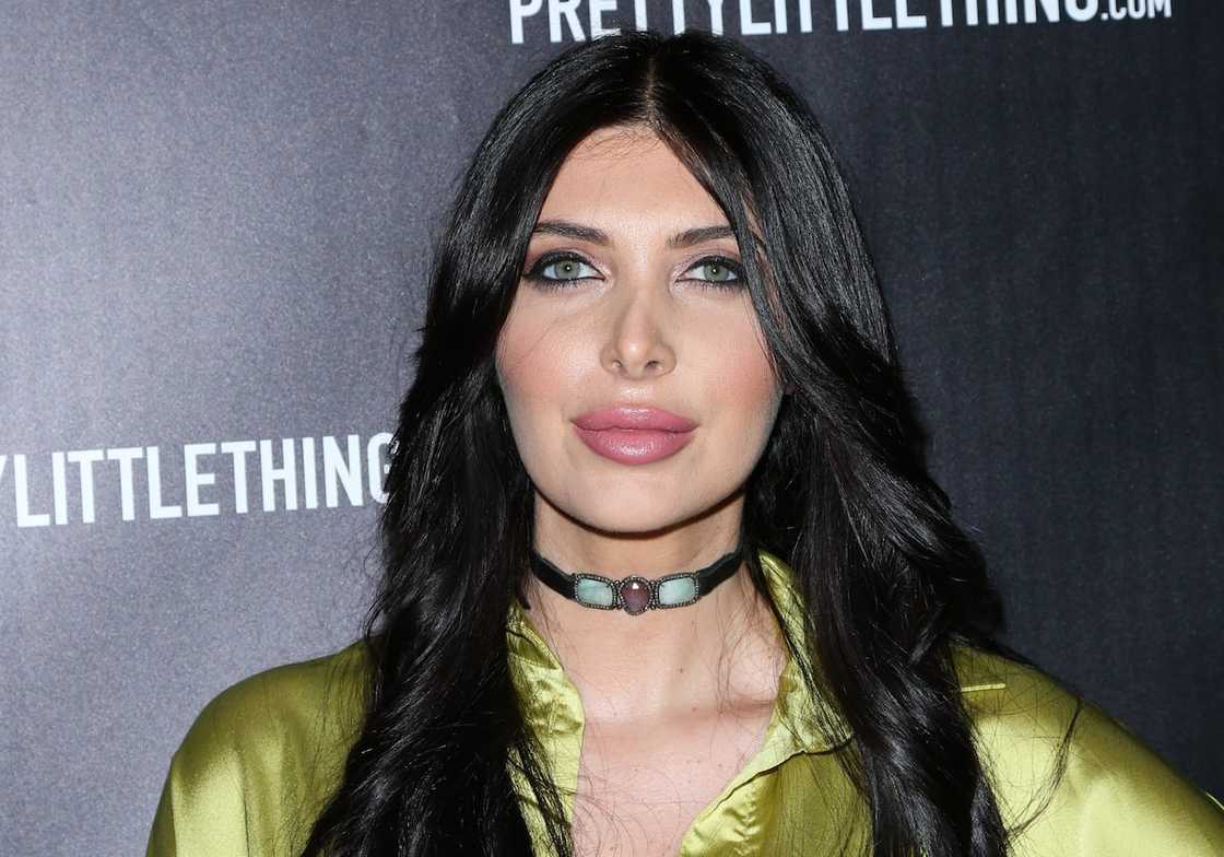 Brittny Gastineau attends the PrettyLittleThing by Kourtney Kardashian launch party on 25th October 2017 in Los Angeles, California.