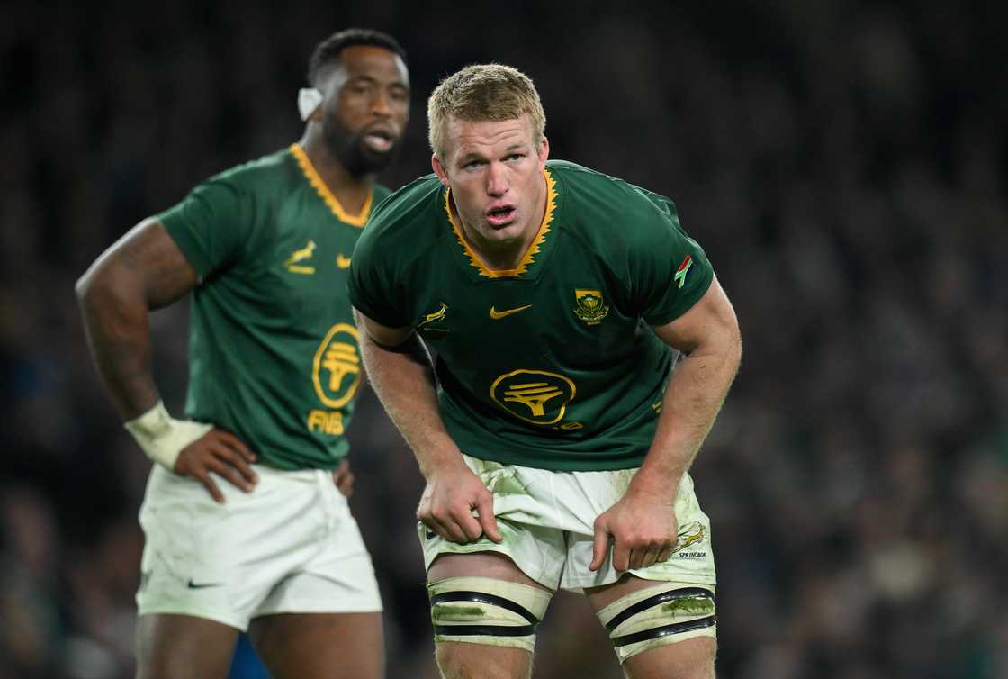 Springboks, Siya Kolisi, Pieter-Steph du Toit, South Africa