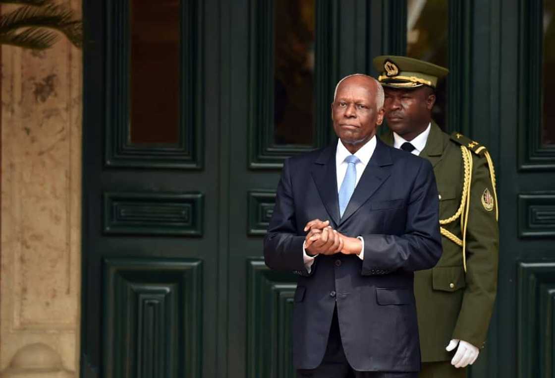 President Jose Eduardo Dos Santos has been a looming presence in daily life for as long as most Angolans can remember President Jose Eduardo Dos Santos has been a looming presence in daily life for as long as most Angolans can remember