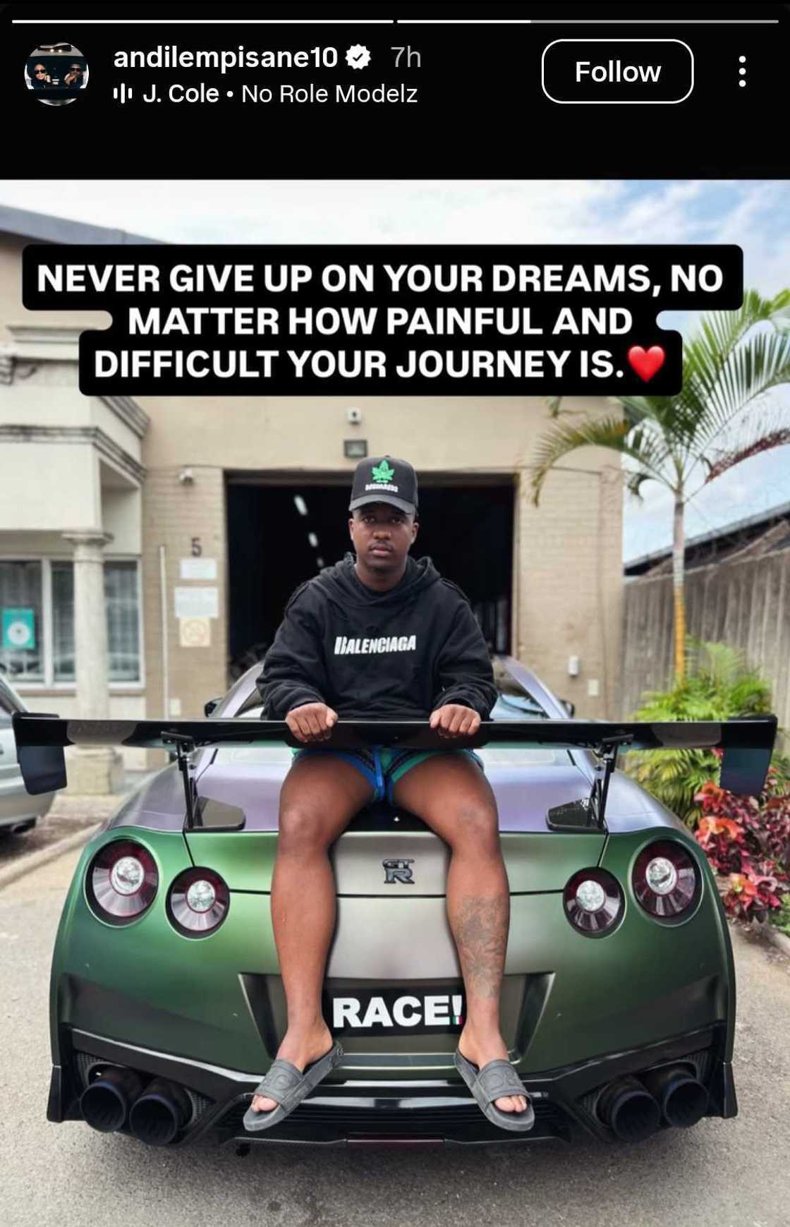 Andile Mpisane shares cryptic message amid reports MaMkhize's mansion is being rented out Andile Mpisane shares cryptic message amid reports MaMkhize's mansion is being rented out