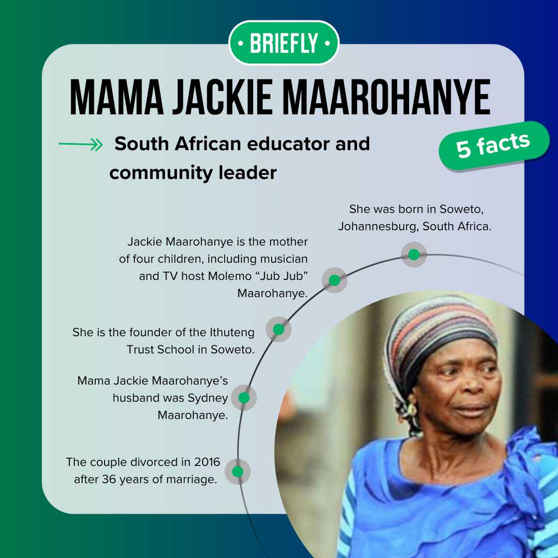 Five facts about Jackie Maarohanye Five facts about Jackie Maarohanye