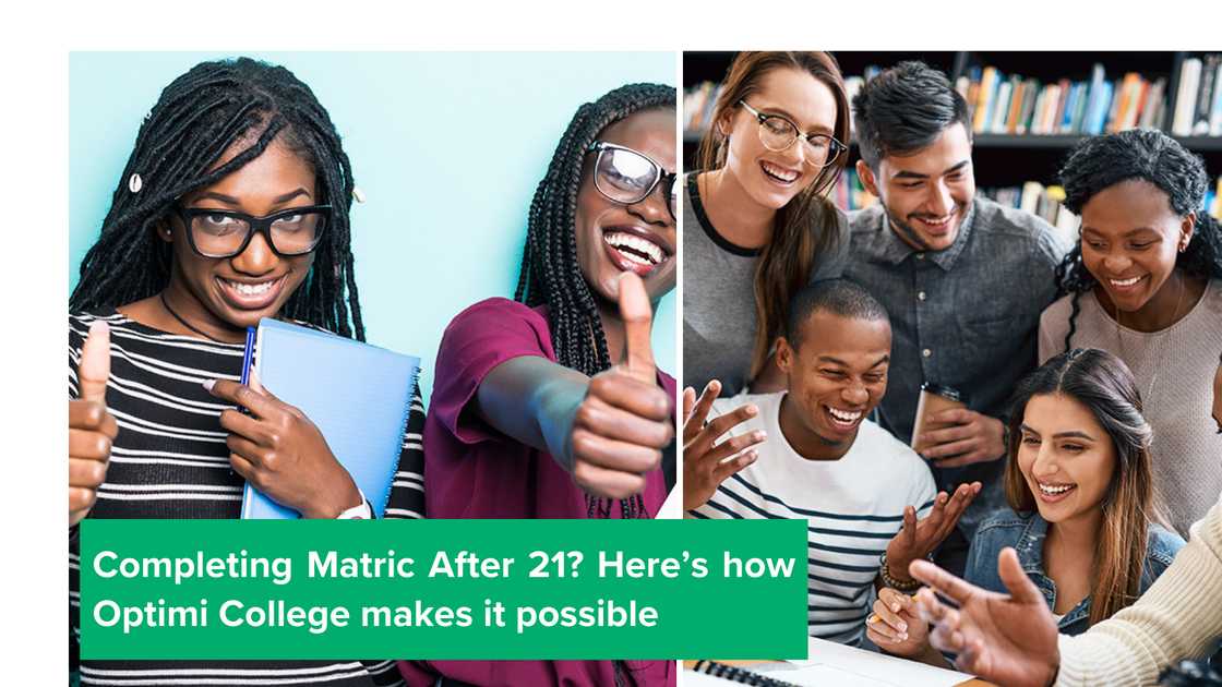 Optimi College makes it possible to complete Matric after 21.